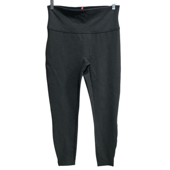 Spanx | Large Gray High-Rise Slim Leg Ponte Leggings - Picture 1 of 11